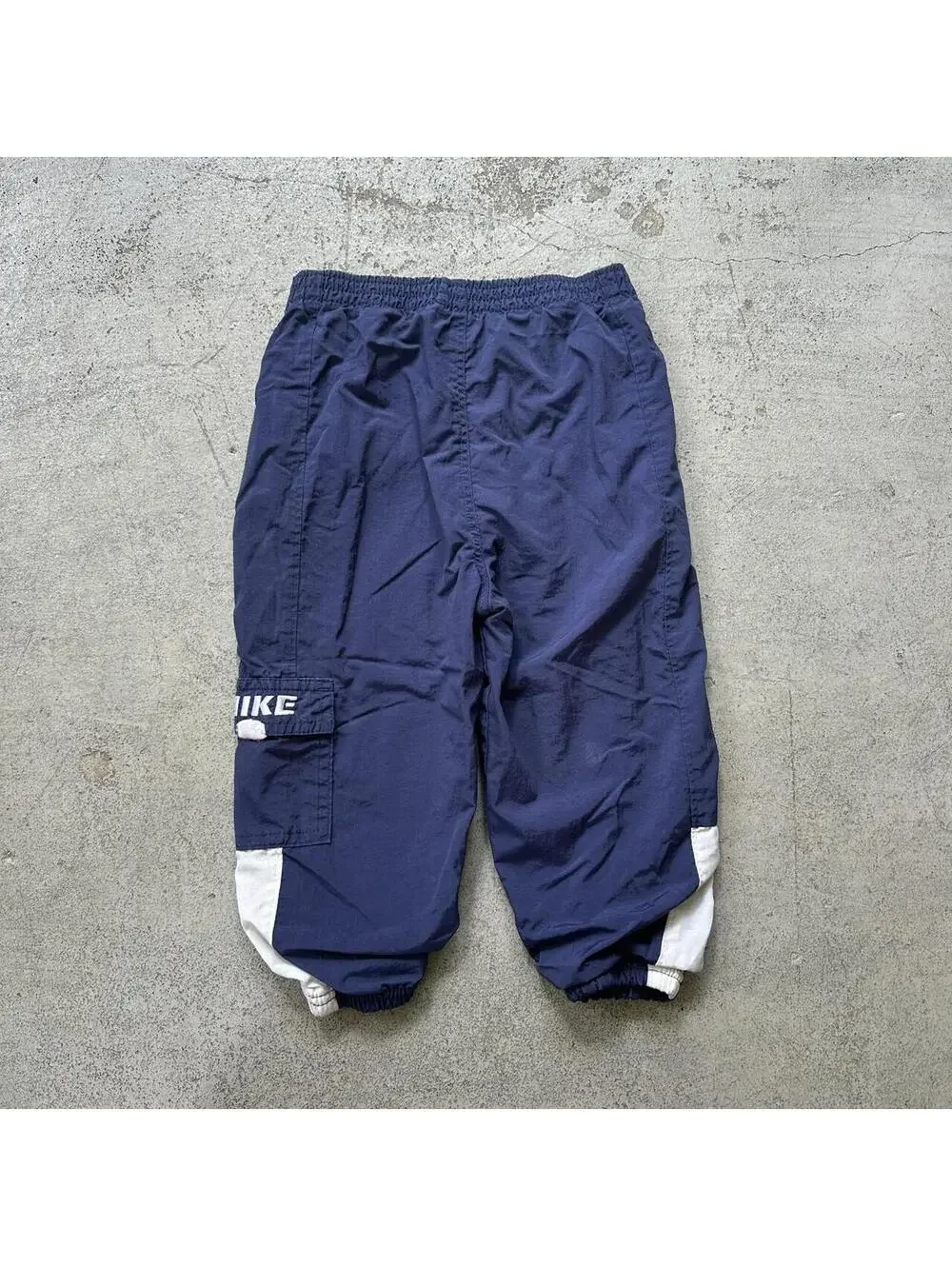 Vintage Y2K Nike Navy Windbreaker Track Pants